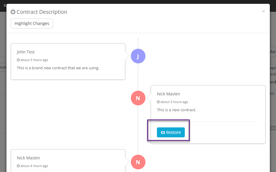 View Changes for Drafts & Folios – Folio Help Centre